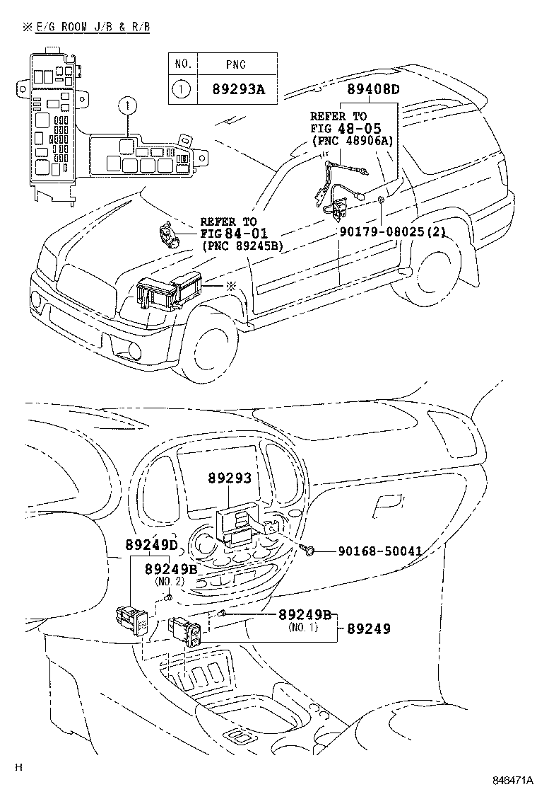 Exploded illustration 846471A