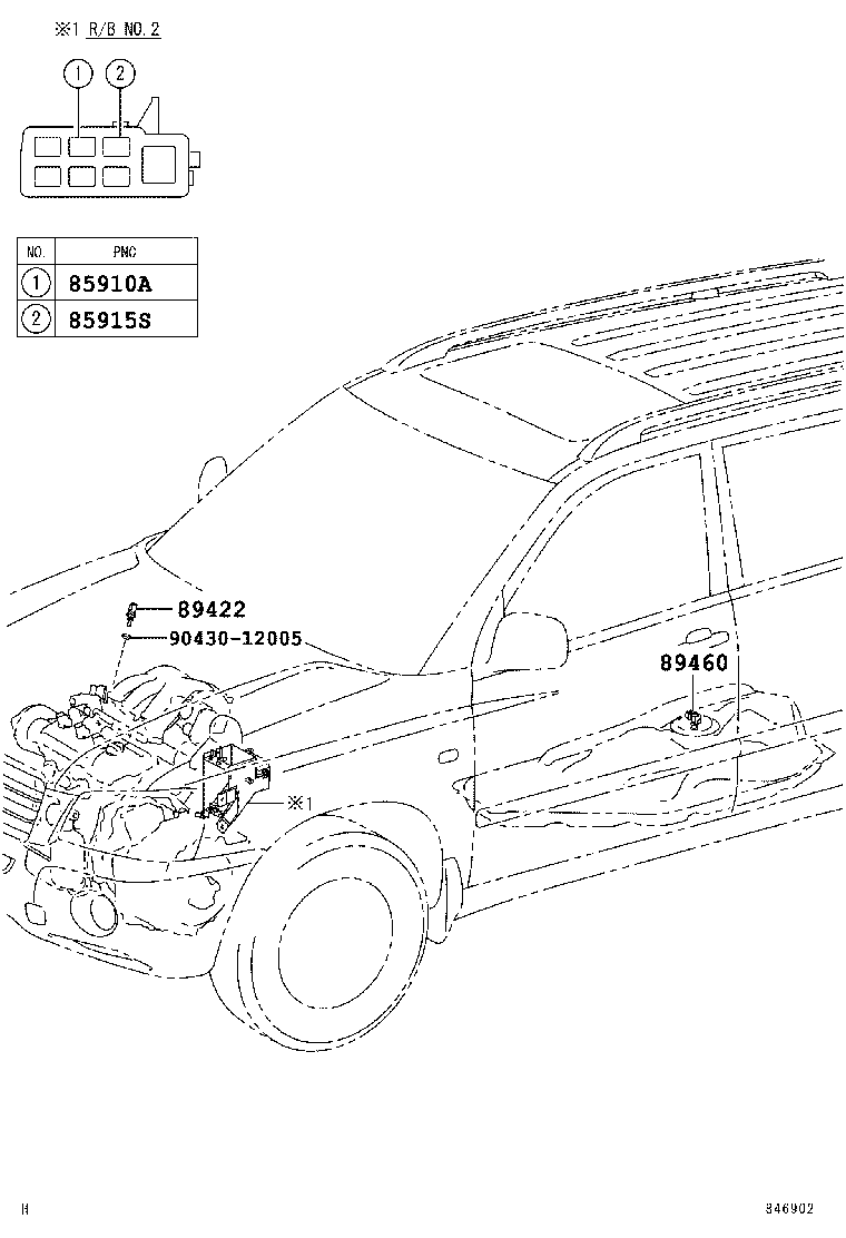 Exploded illustration 846902