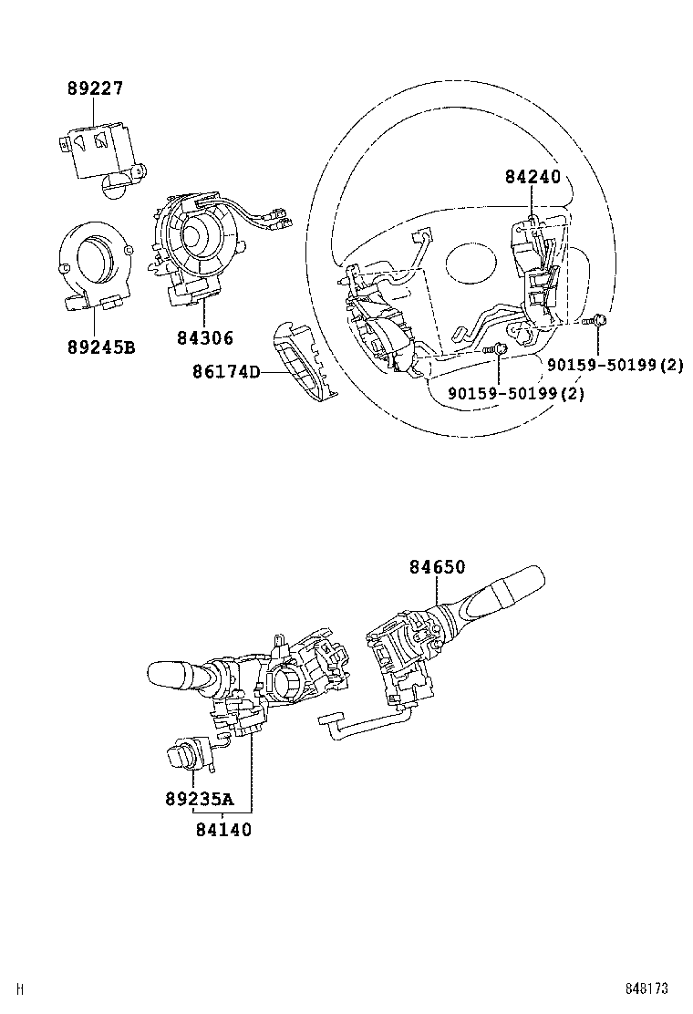 Exploded illustration 848173