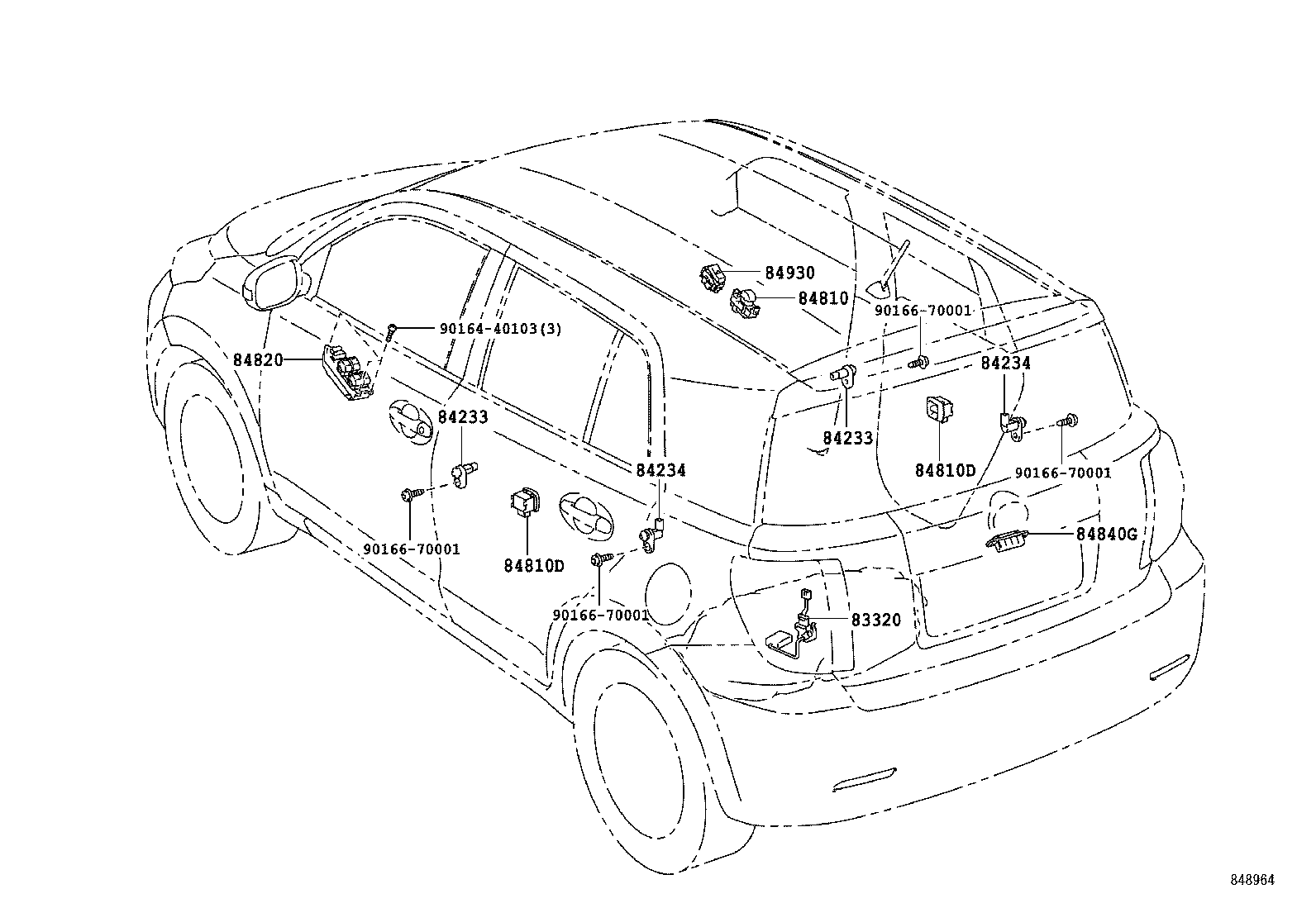 Exploded illustration 848964