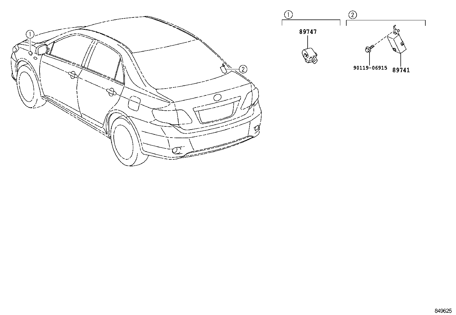 Exploded illustration 849625