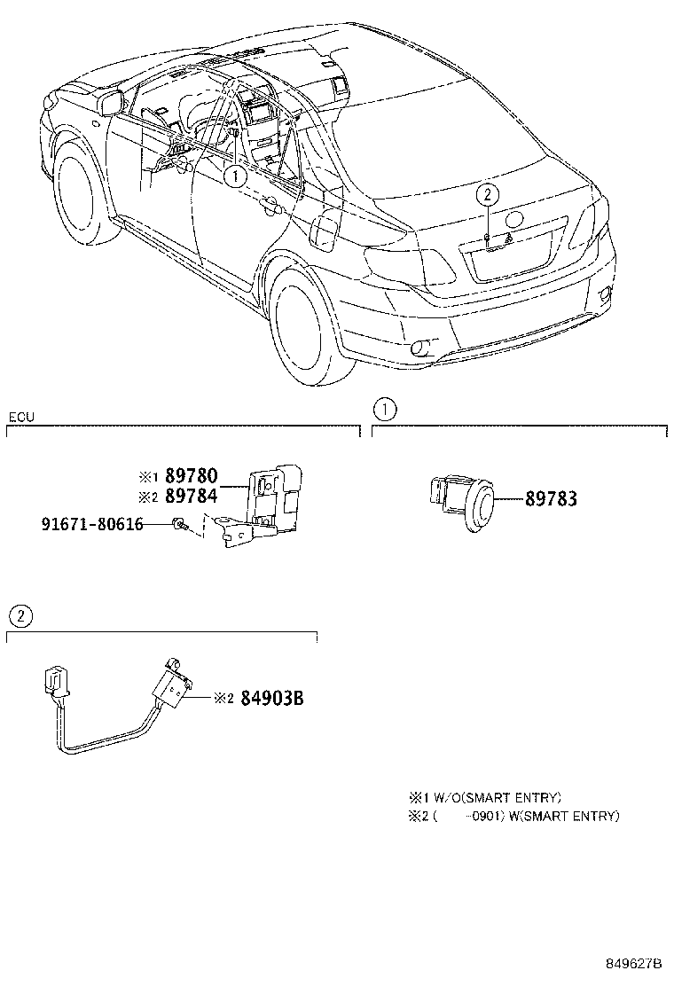 Exploded illustration 849627B