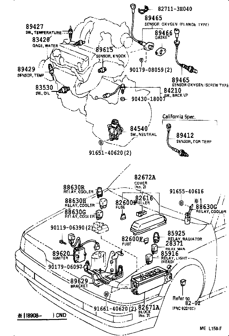 Exploded illustration 84B982