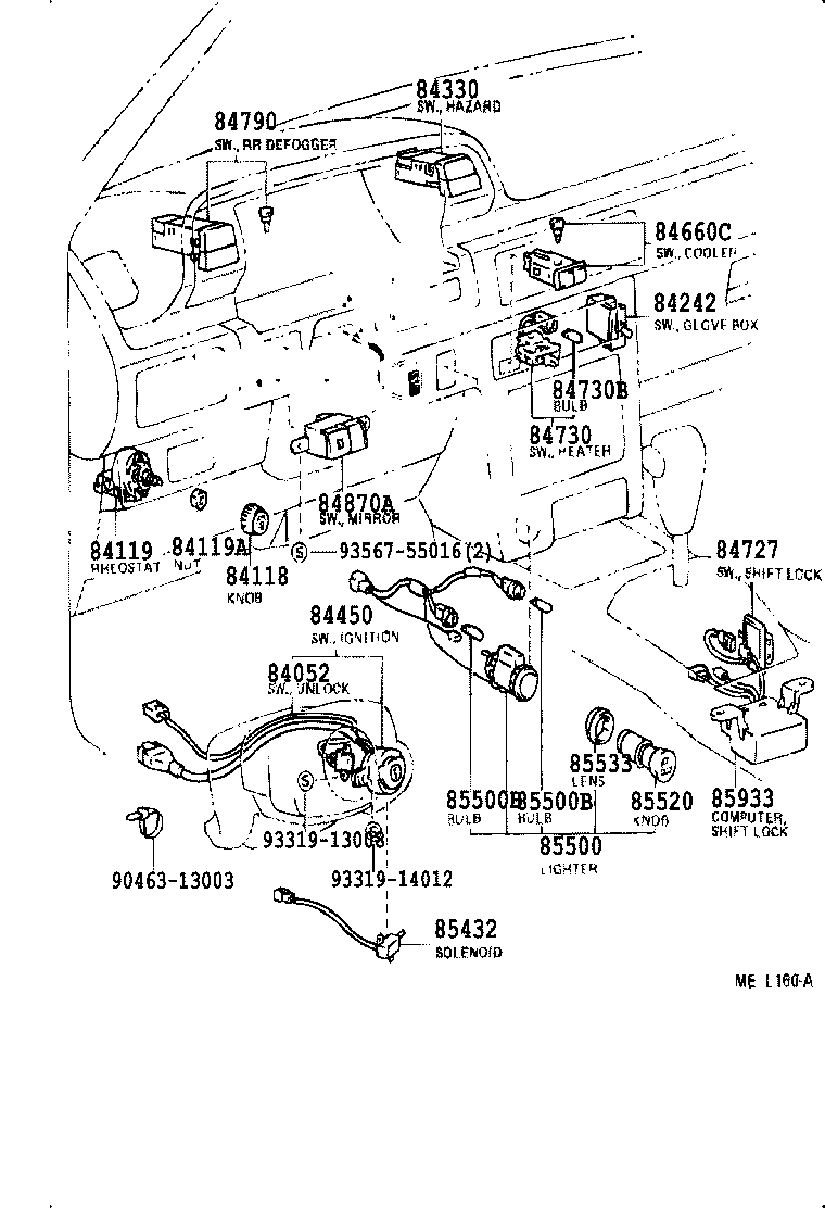 Exploded illustration 84B983