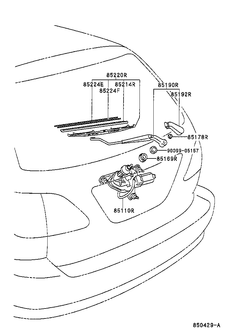Exploded illustration 850429A