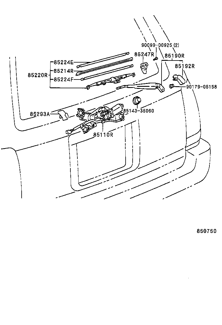 Exploded illustration 850750