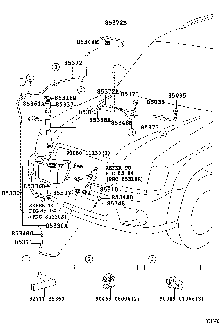 Exploded illustration 851578B
