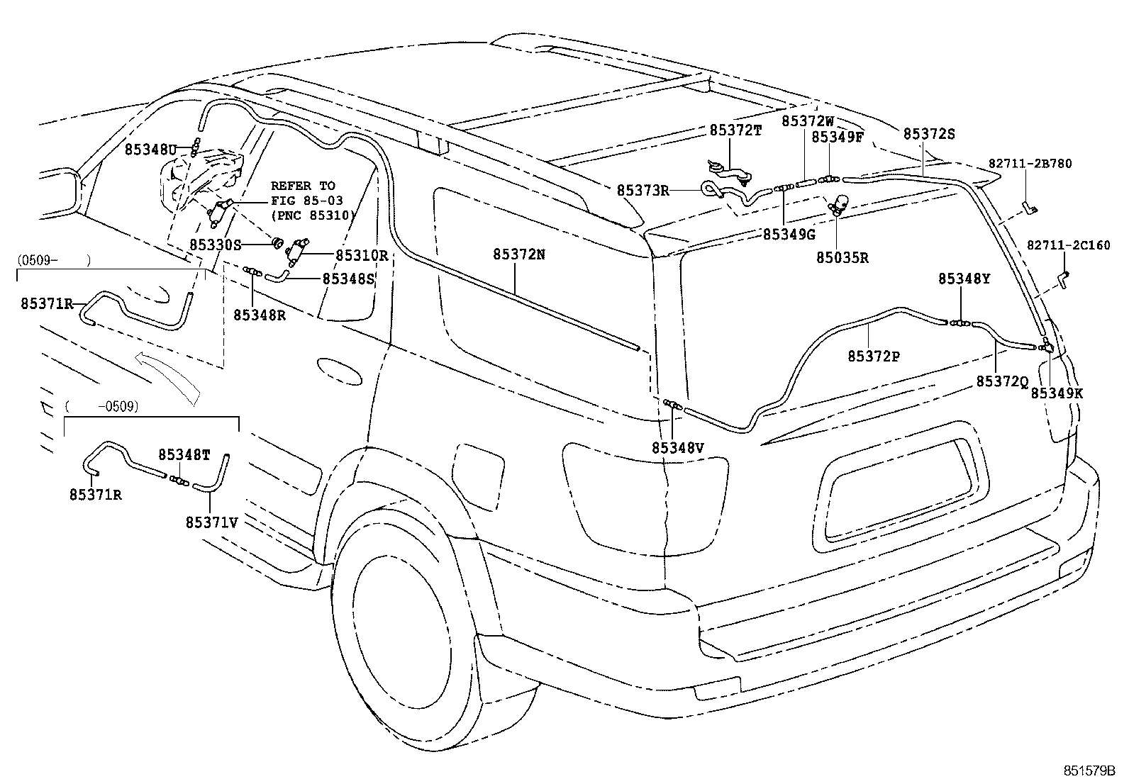 Exploded illustration 851579B