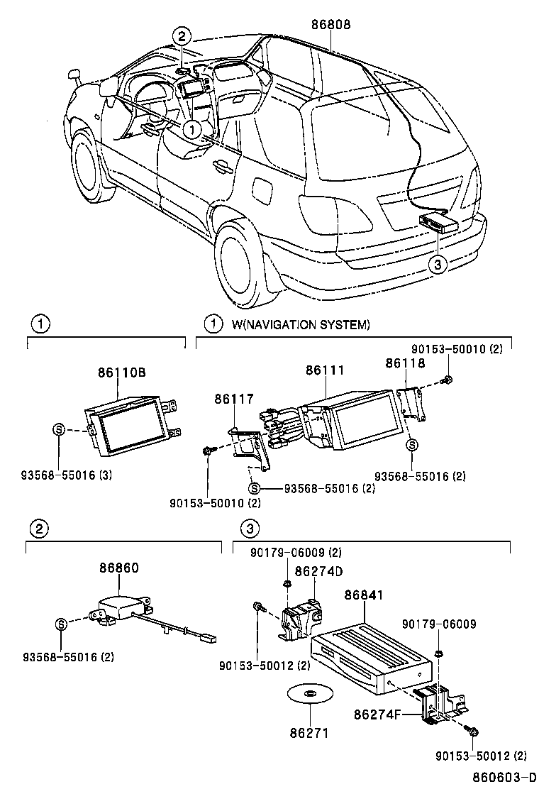 Exploded illustration 860603D