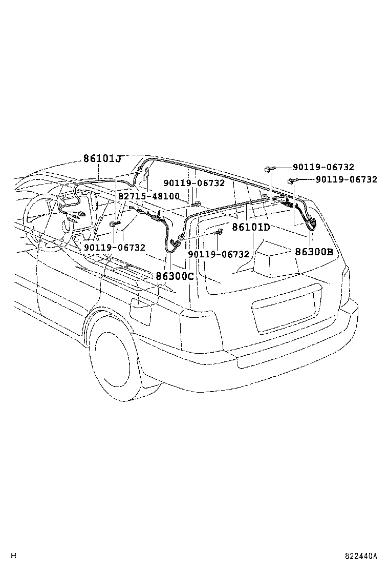 Exploded illustration 862440A