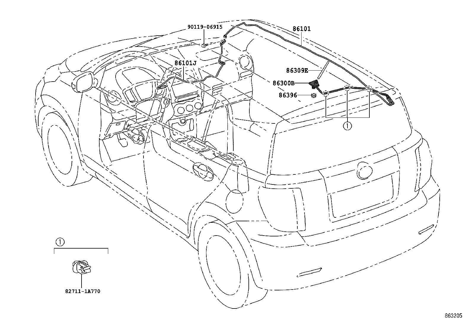 Exploded illustration 863205