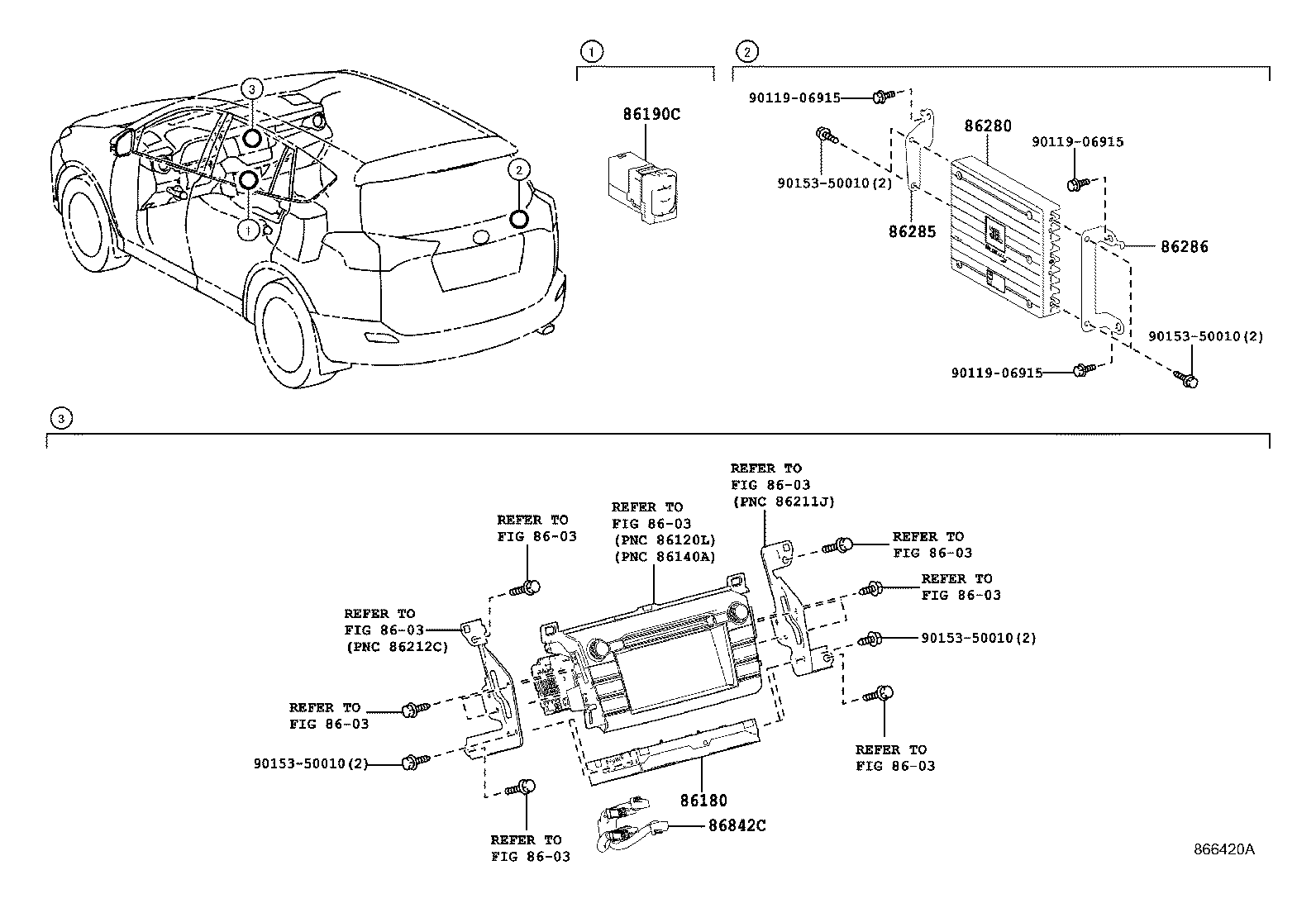 Exploded illustration 866420A