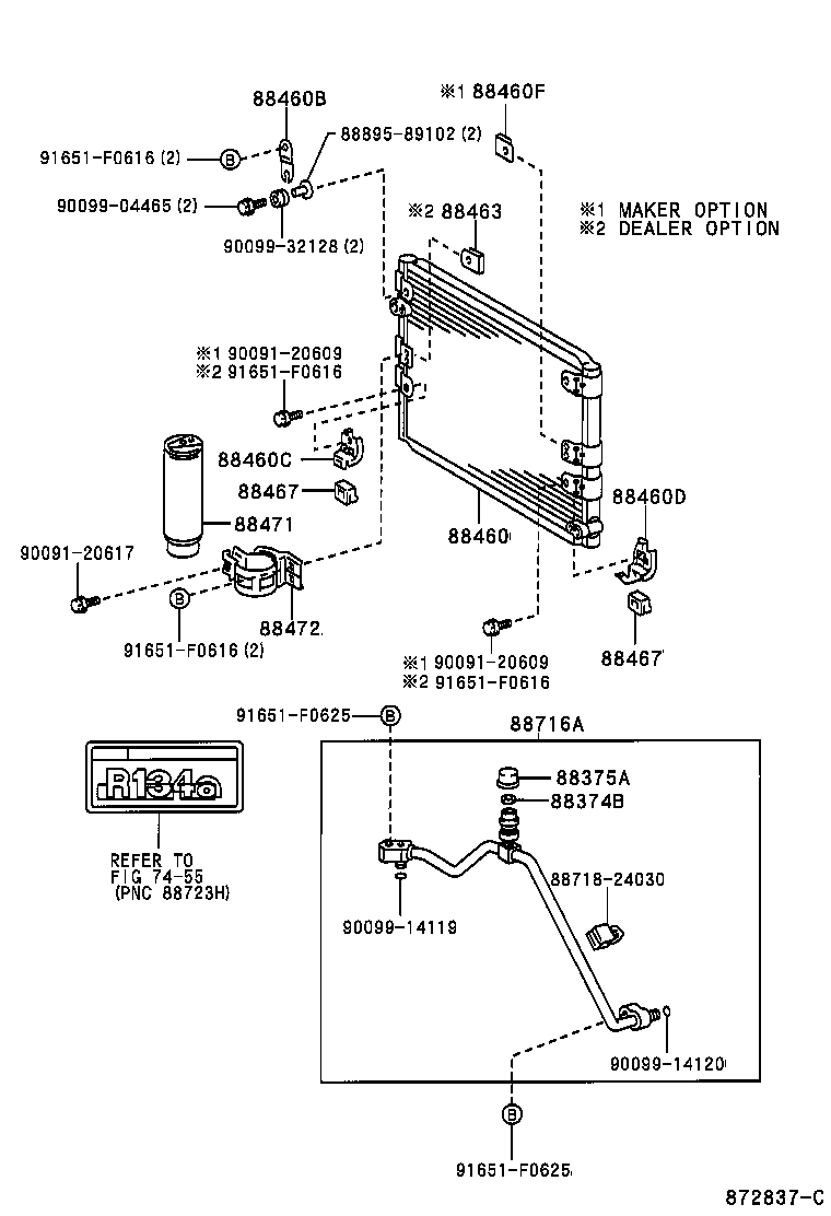 Exploded illustration 872837C