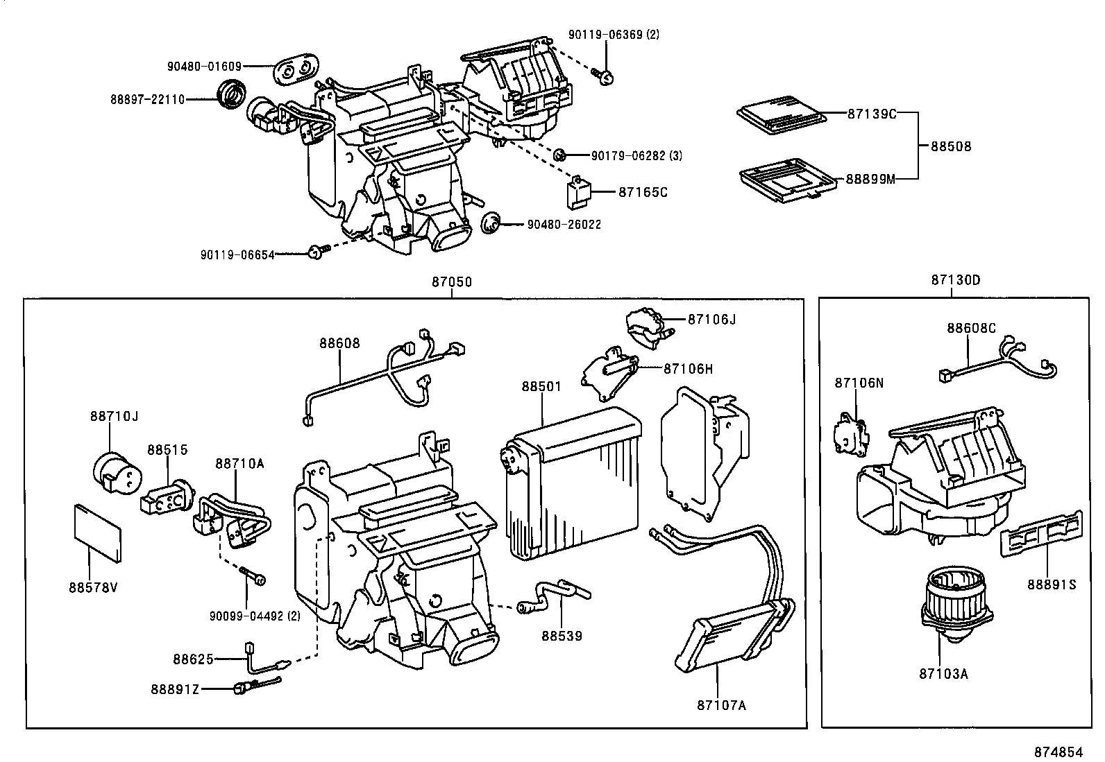 Exploded illustration 874854