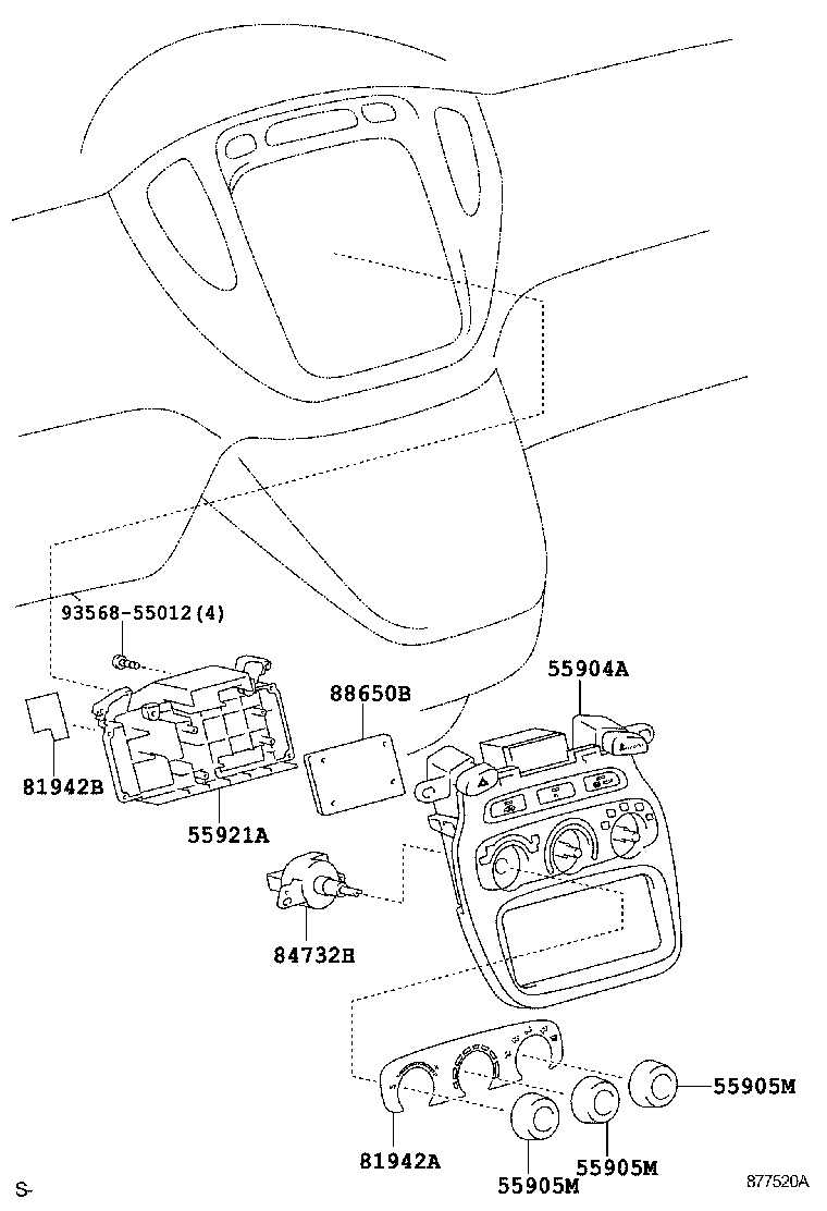 Exploded illustration 877520A