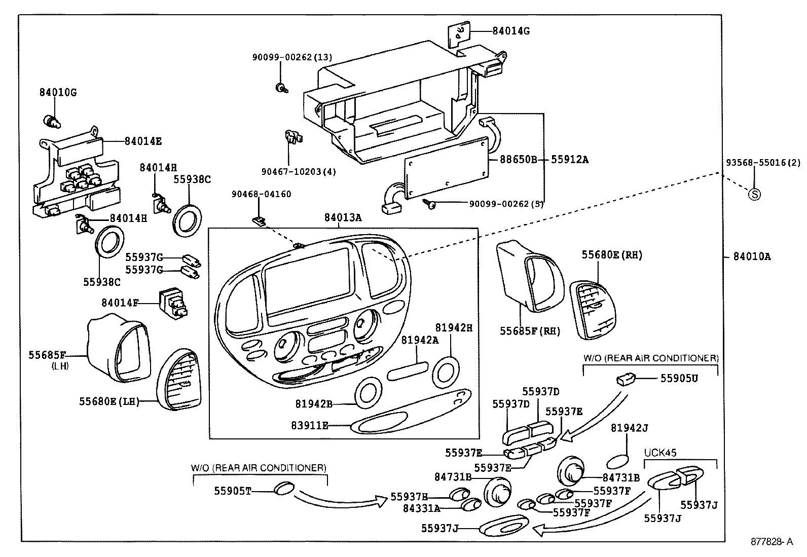 Exploded illustration 877828A