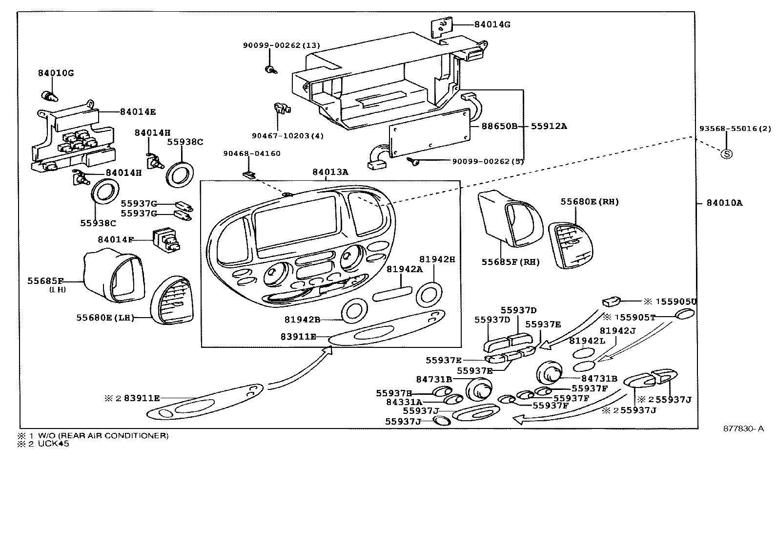 Exploded illustration 877830A