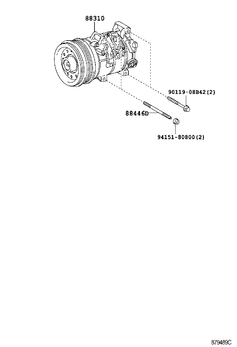 Exploded illustration 879489C