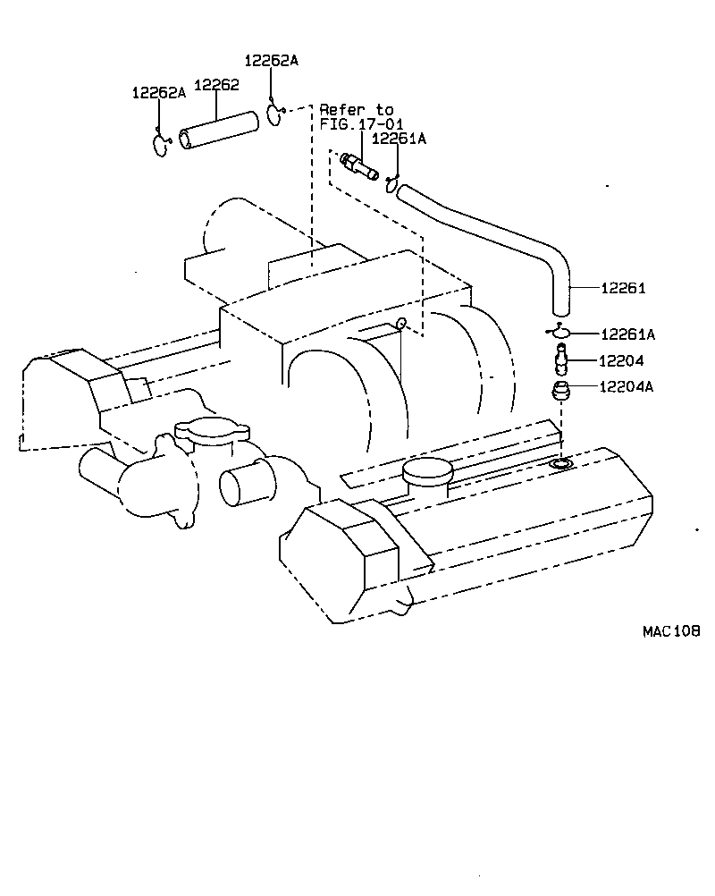 Exploded illustration MAC108