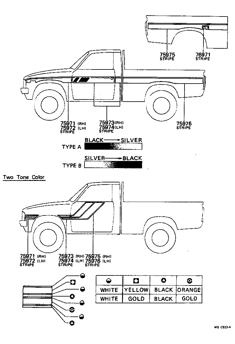 Exploded illustration MBC933A