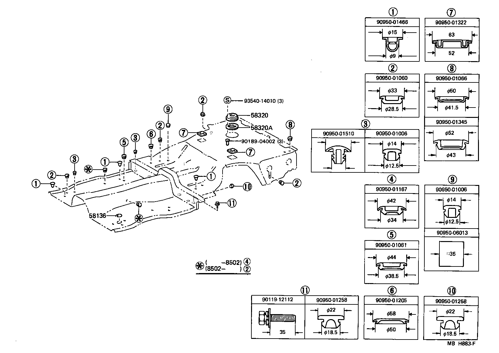 Figure MBH883F
