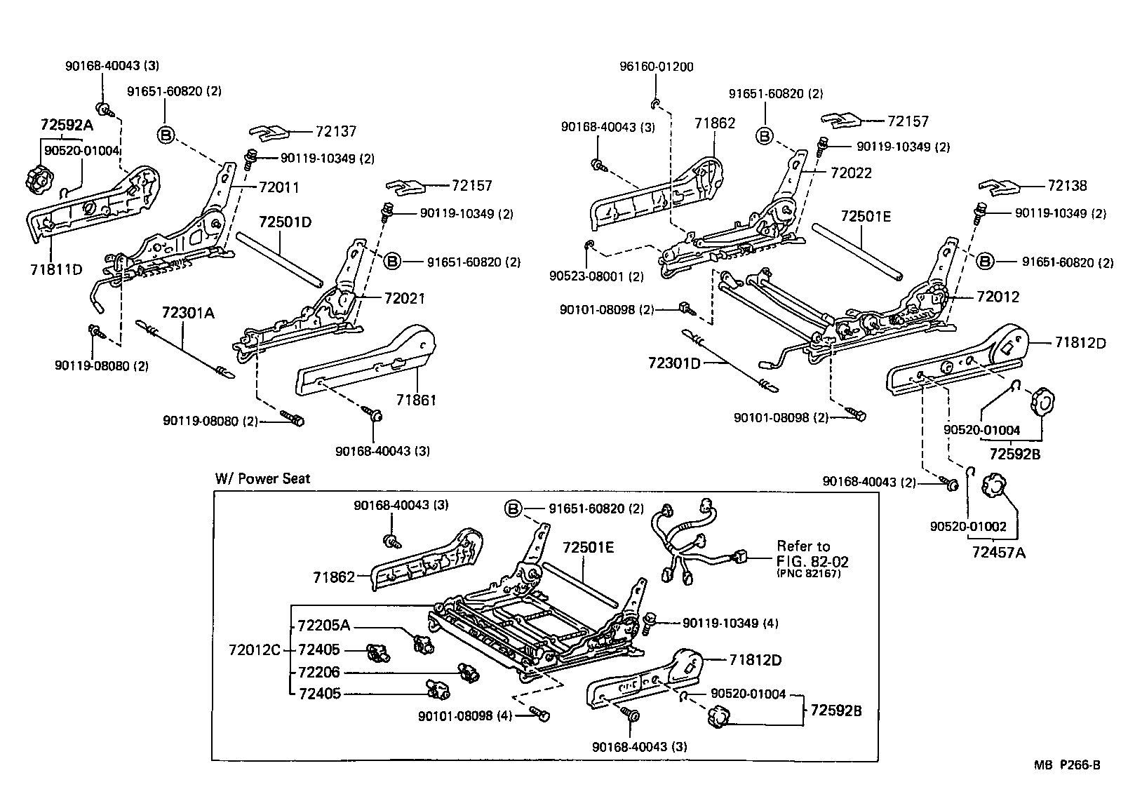 Exploded illustration MBP266B