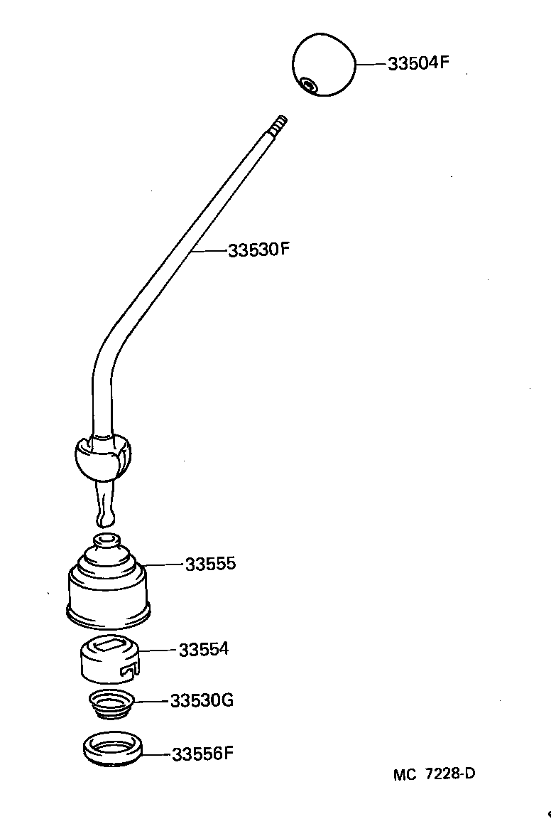 Exploded illustration MC7228D