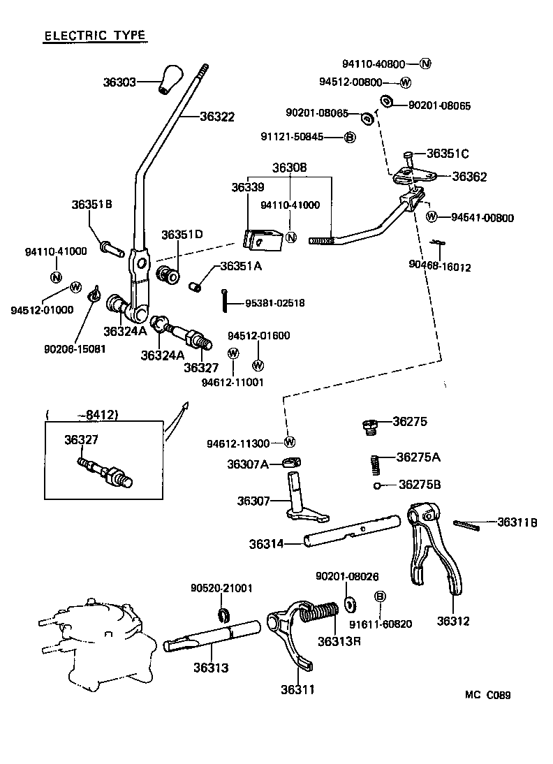 Exploded illustration MCC089