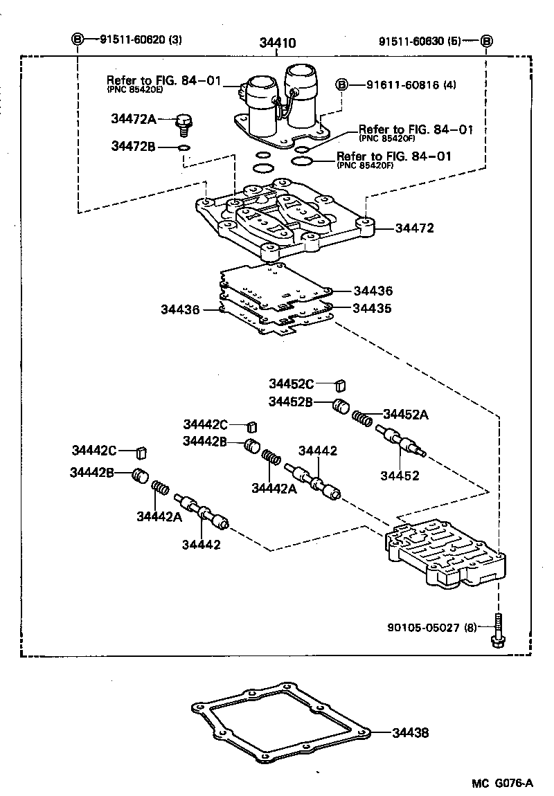 Exploded illustration MCG076A