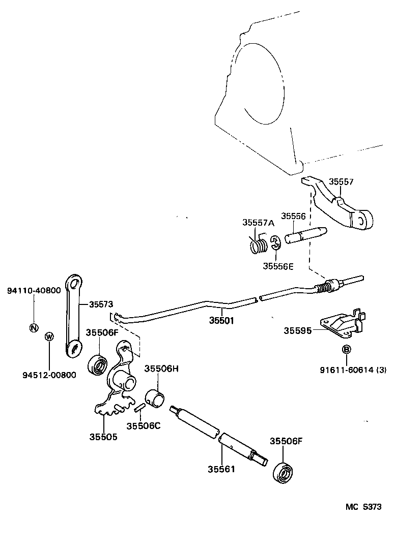 Exploded illustration MCS373