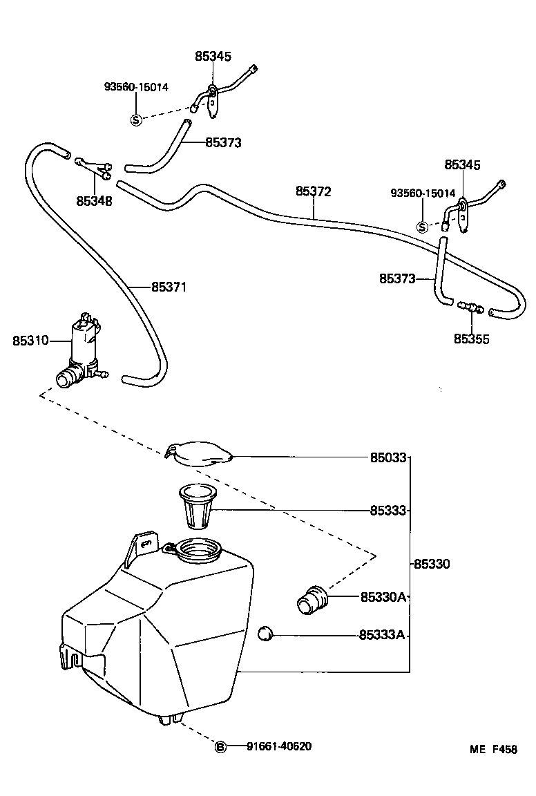 Exploded illustration MEF458