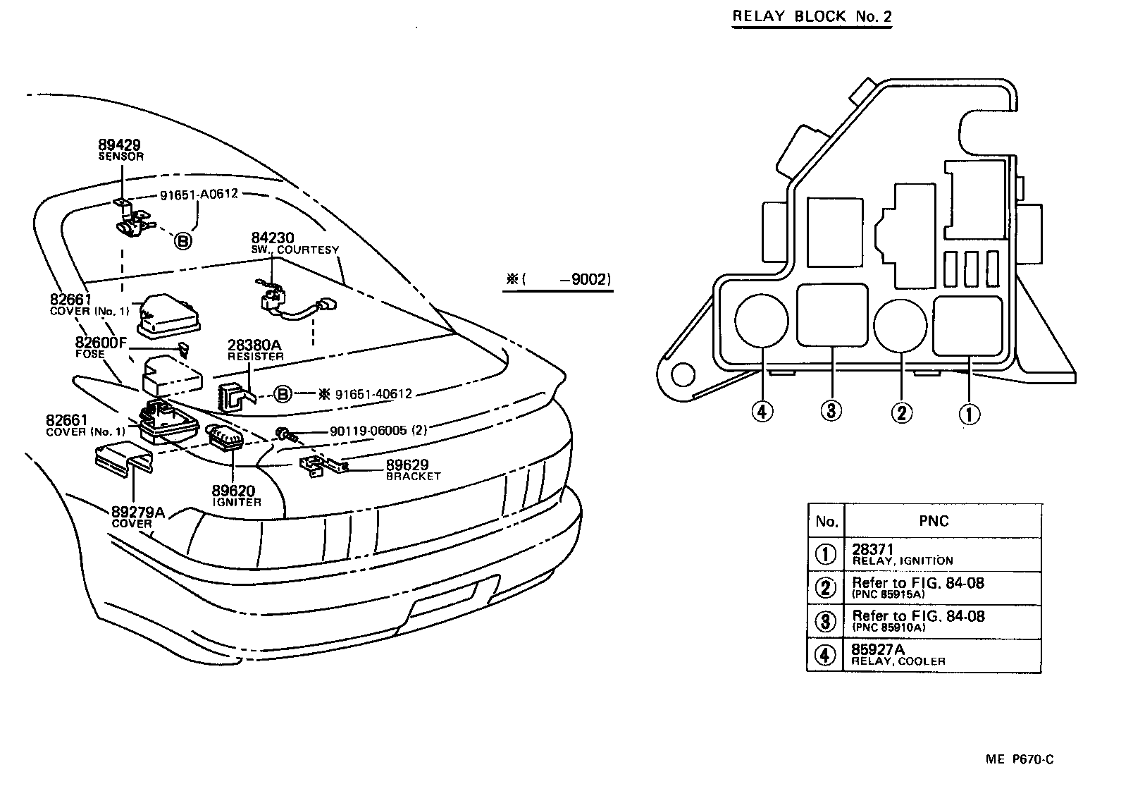 Exploded illustration MEP670C