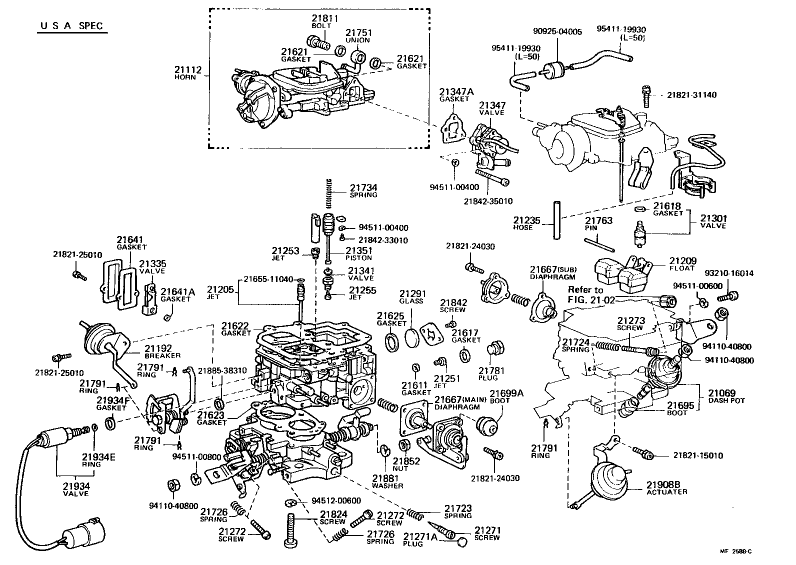 Figure MF2588C