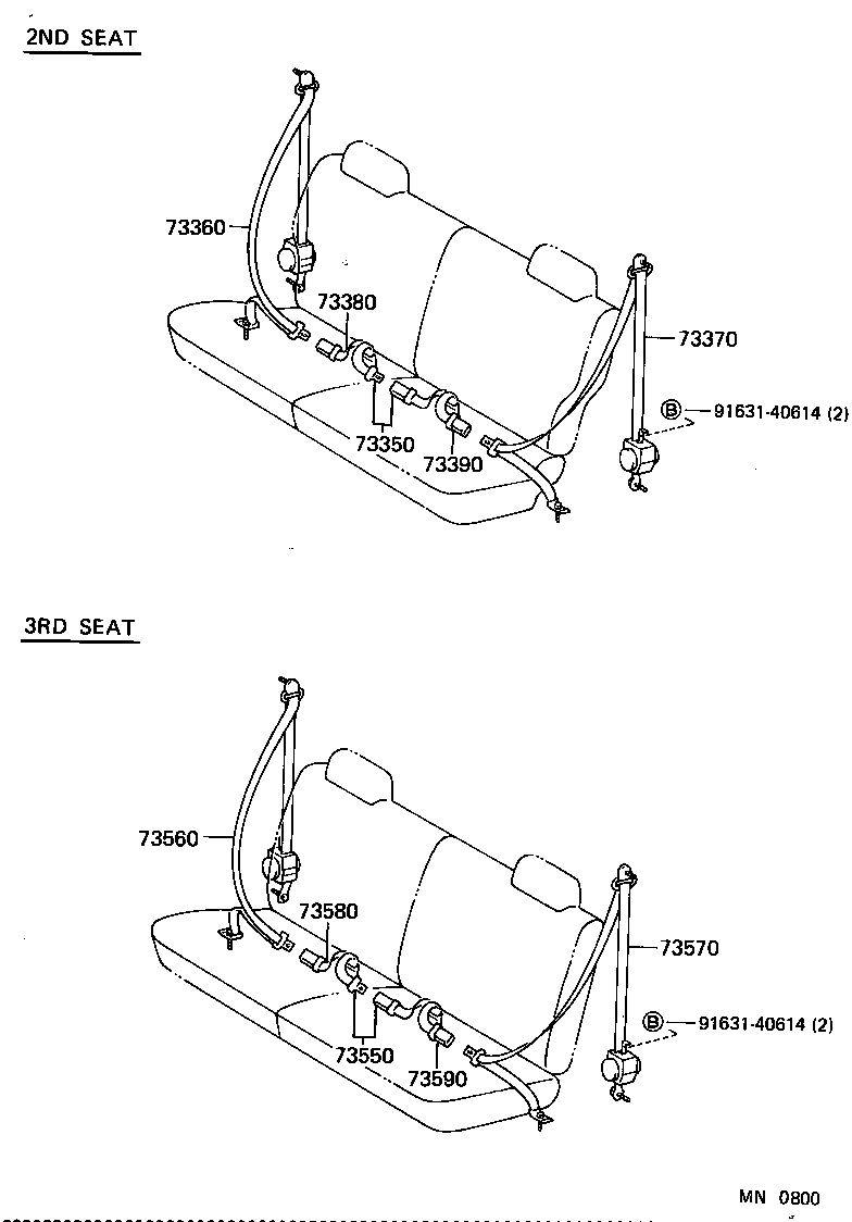 Exploded illustration MN0800