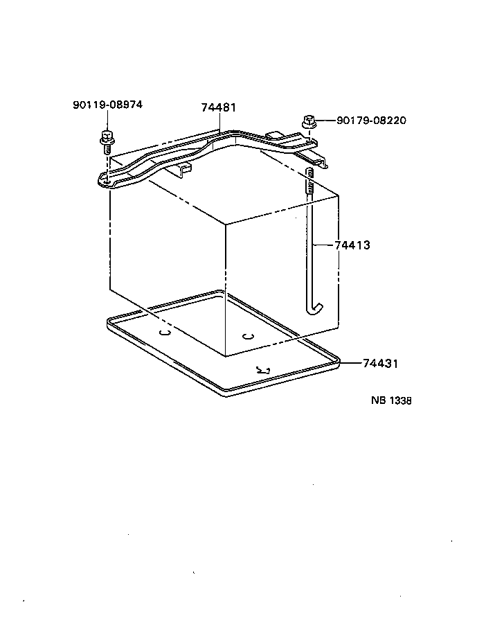 Exploded illustration NB1338