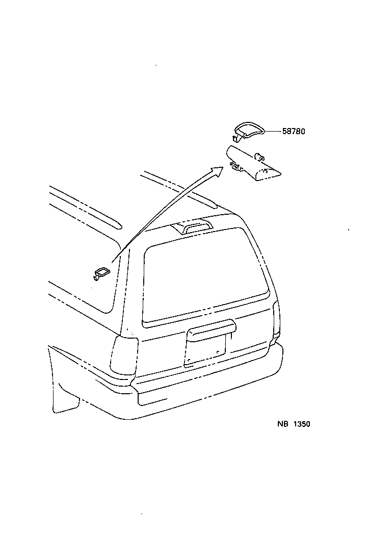 Exploded illustration NB1350