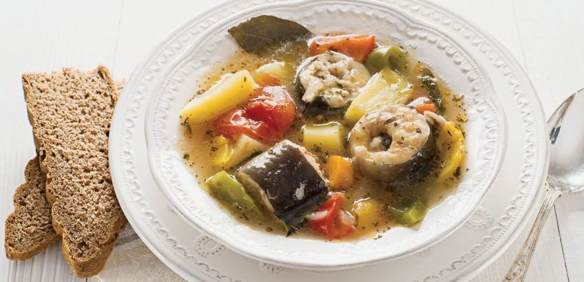 Labraki Λαβράκι ψαρόσουπα