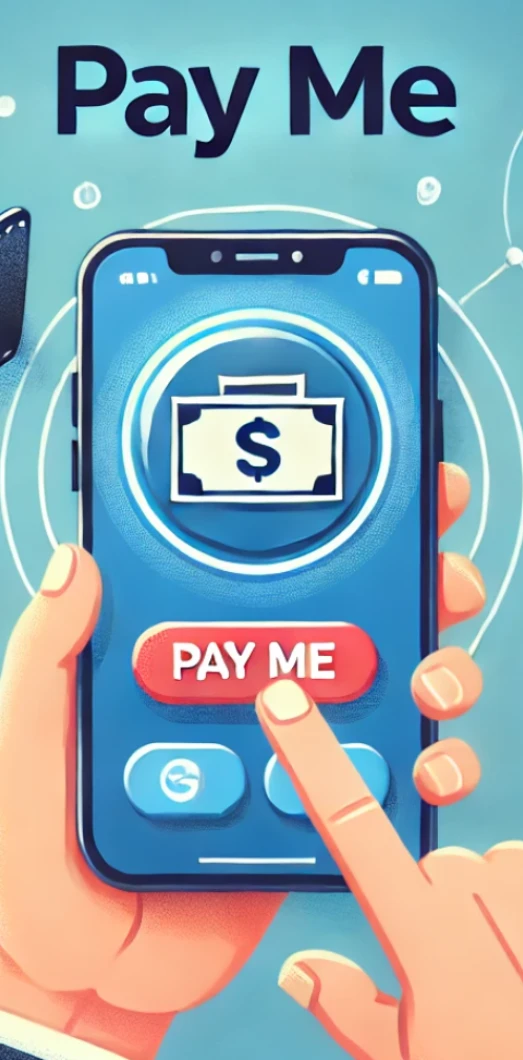 New feature in mobile version: Pay me button