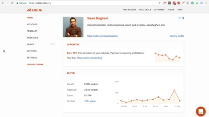 Christopher Lwin review on Udimi solo ads