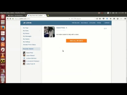 David Pinto review on Udimi solo ads