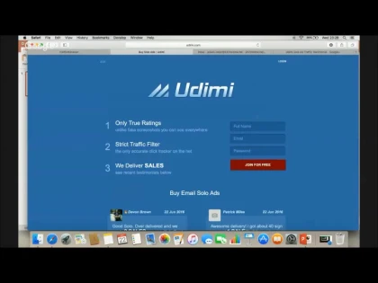 Allison Isibor review on Udimi solo ads