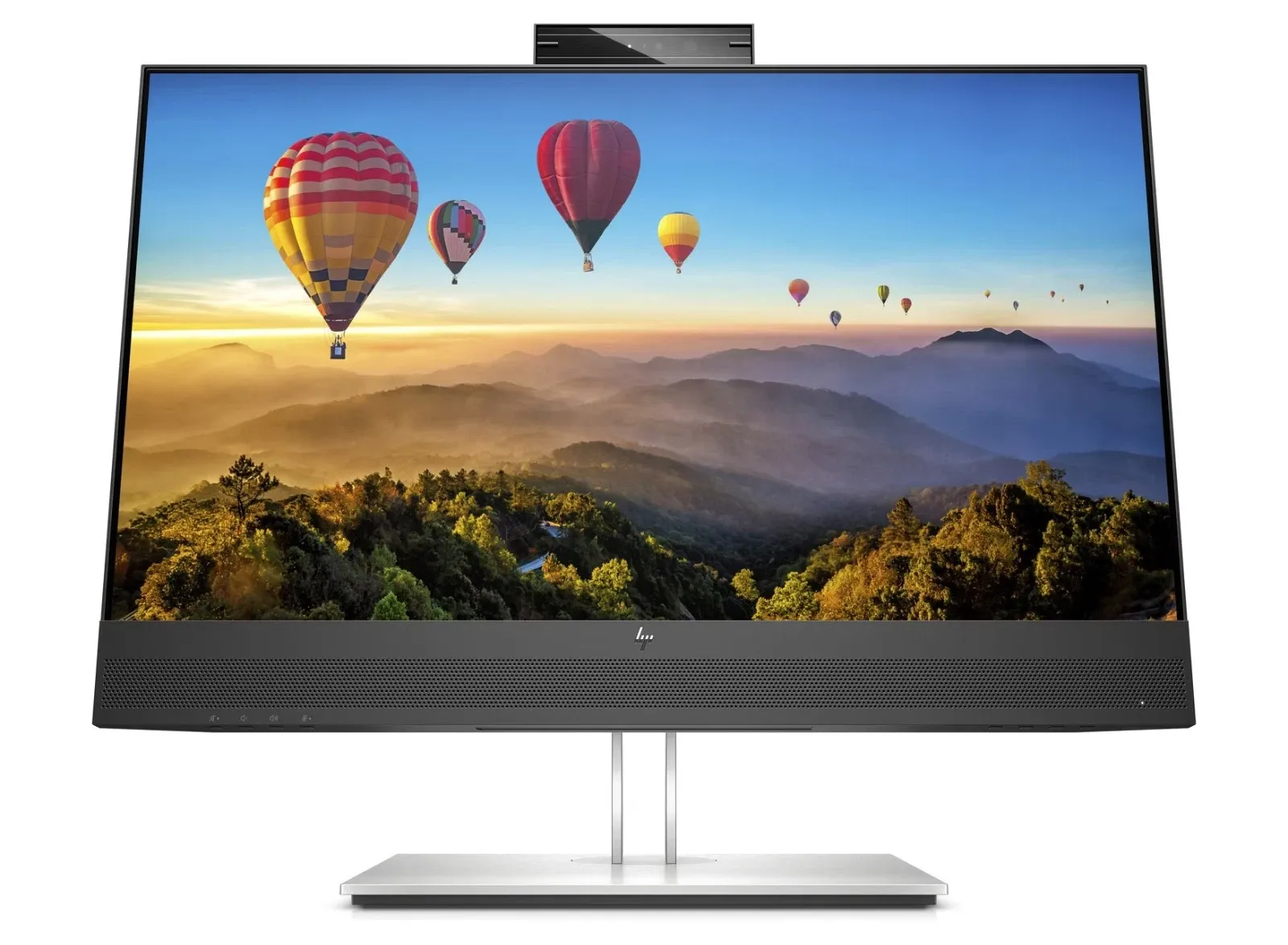 HP E24mv G4 23.8 inch IPS LCD Conferencing Monitor - Black/Silver (169L0AA#ABA)