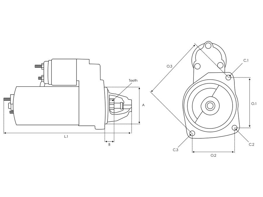 Starter BOSCH/DEUTZ – Produktansicht 5