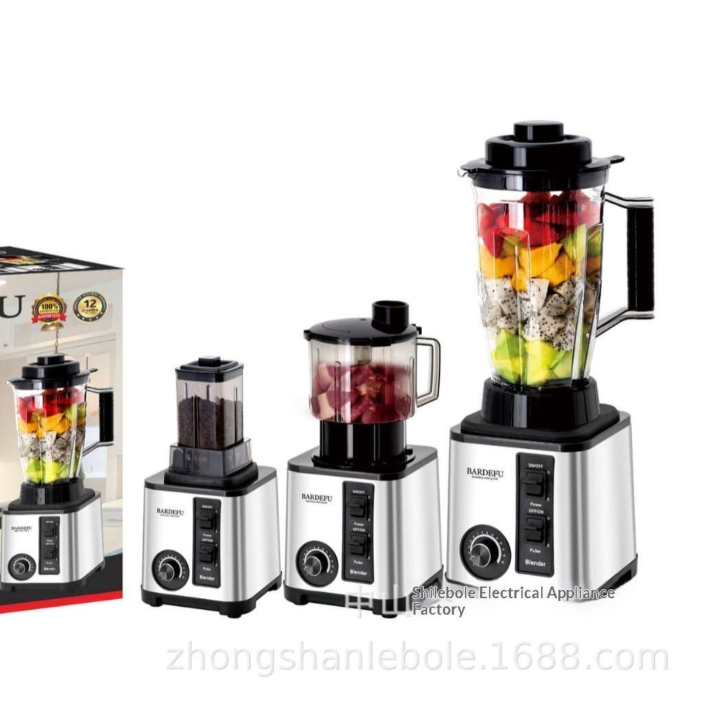 8-in1 blender, 4L large capacity, 9525 Motor Bardefu blender