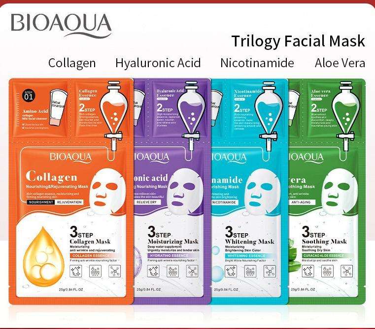 BIOAQUA Collagen Tri-Step Mask