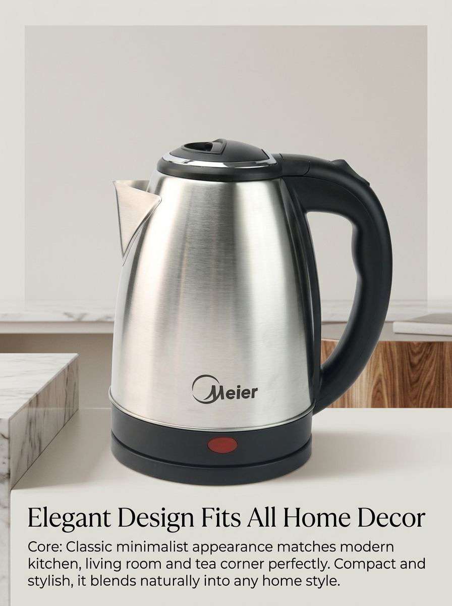 1.8L Stainless Steel Electric Kettle