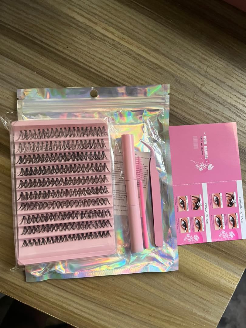 Cluster lash with kit🌸