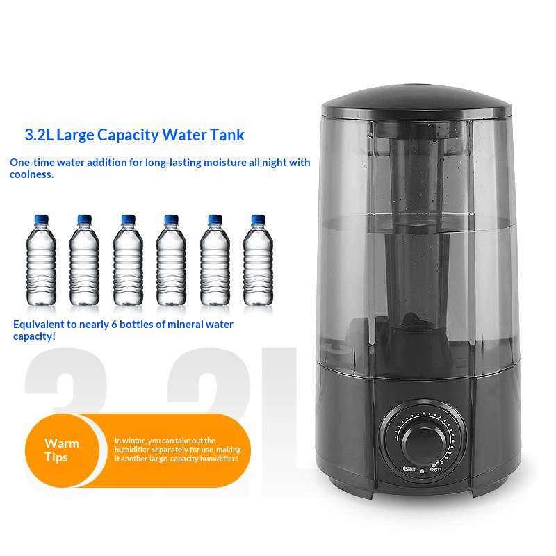 Home Remote-controlled Spray Fan with large capacity, Water Filling and Humidification
