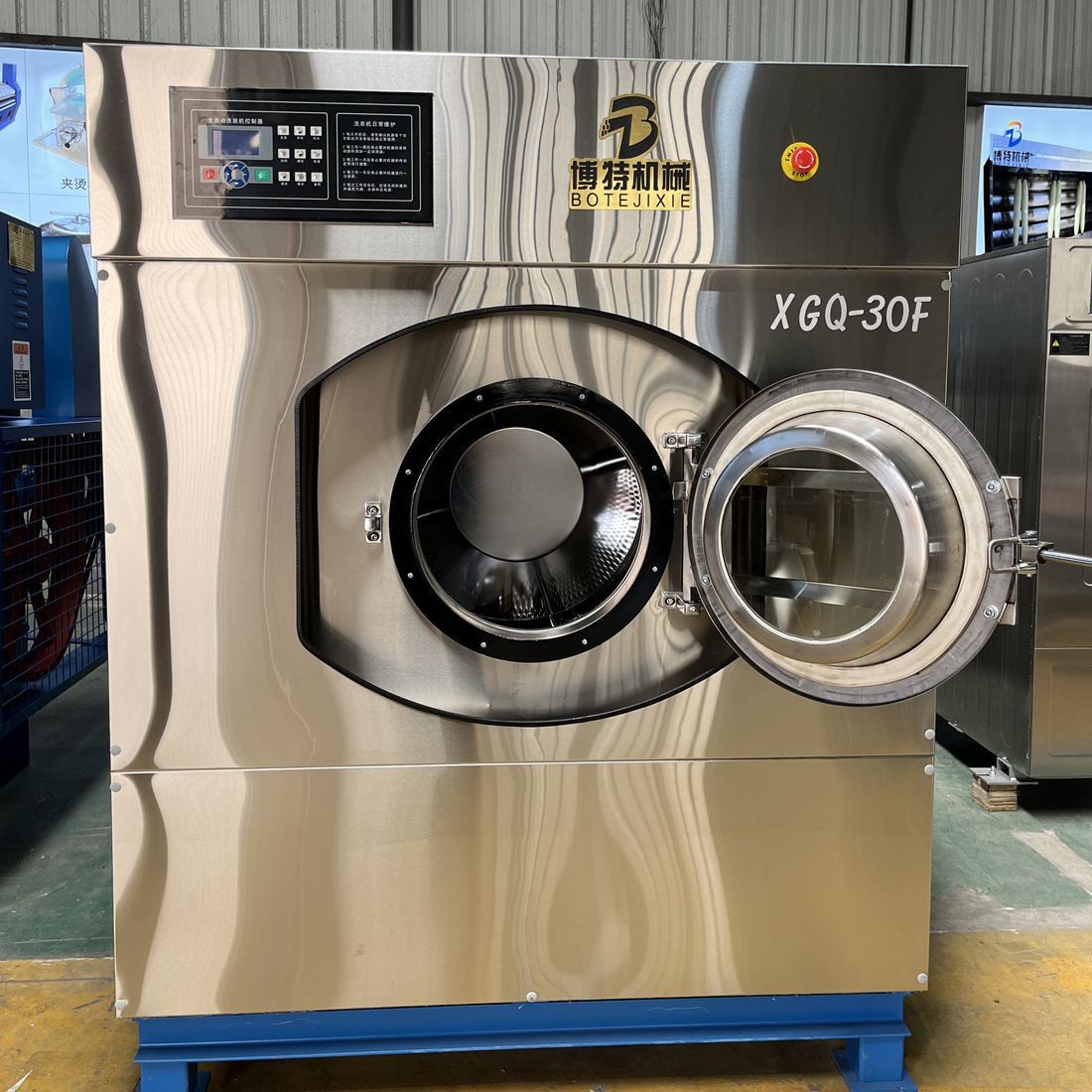 30kg Fully Automatic Stainless Steel Washing Machine Industrial 50kg 70kg Hotel Linen Washing Equipment