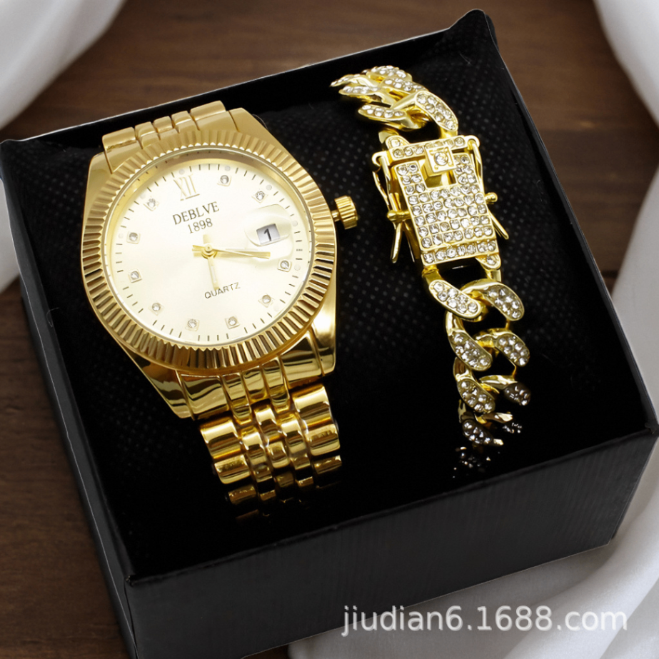 Couple Wrist Watch Set, Men Women Matching Couple Watches, Waterproof Quartz Couple Bracelet Watches